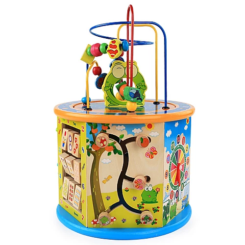 Развивающий деревянный логический куб от Obetty