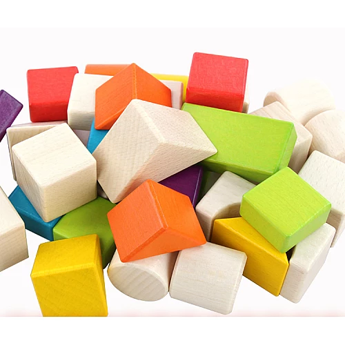 Дерев'яний конструктор Будівельні блоки (30 елементів) від Obetty