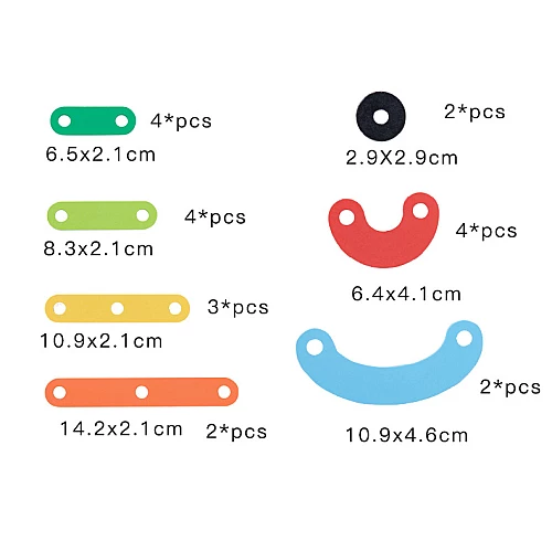 Деревянный конструктор Алфавит и цифры от Obetty