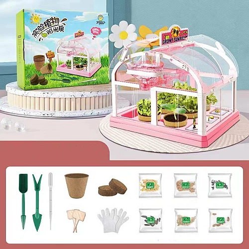 Набір для вирощування рослин Домашня теплиця від Obetty