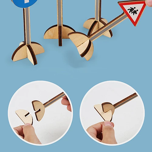 Розвиваючий набір Дорожні знаки від Obetty