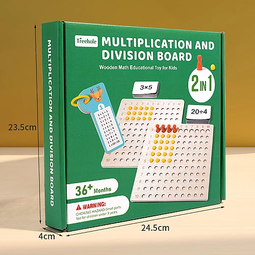 Навчальний набір Дошка для множення та ділення від Obetty