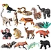 Розвиваючий набір фігурок Дикі тварини (16 шт) від Obetty