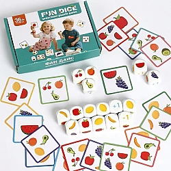 Развивающая игра Фруктовые кубики от Obetty