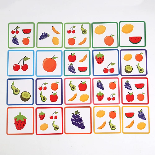 Развивающая игра Фруктовые кубики от Obetty