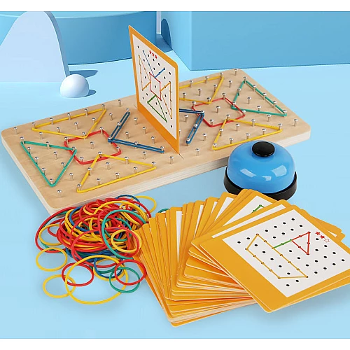 Розвиваюча гра Геоборд з гумками від Obetty