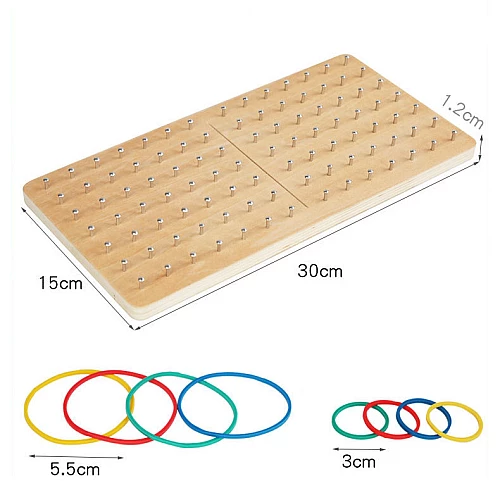 Розвиваюча гра Геоборд з гумками від Obetty