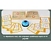 Розвиваюча гра Геоборд з гумками від Obetty