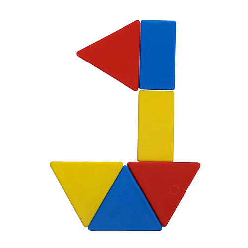 Розвиваючий набір Геометричні блоки від Obetty