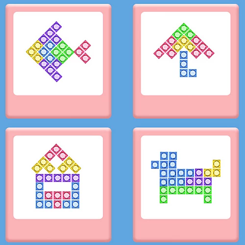 Розвиваюча головоломка 3D Тетріс (78 елементів) від Obetty