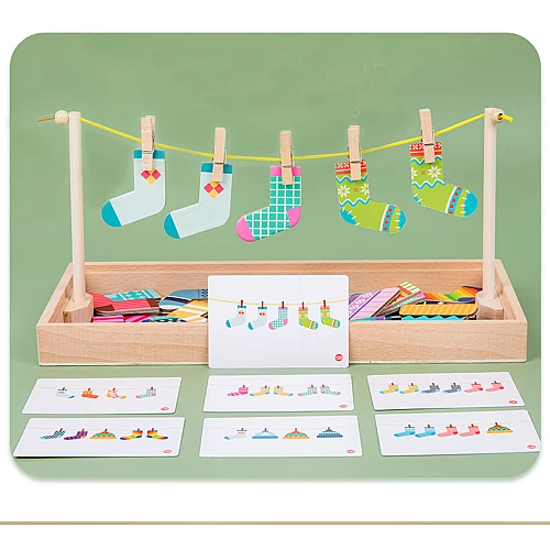 Розвиваюча гра Сушіння шкарпеток від Obetty