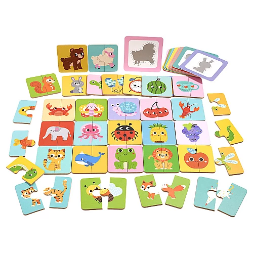 Розвиваюча гра головоломка Зістав тіні від Obetty