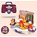 Развивающий игровой набор продукты Гамбургер в чемодане (28 шт) от Obetty