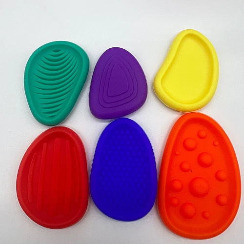 Сенсорний набір Камінці-антистрес (6 шт) від Obetty