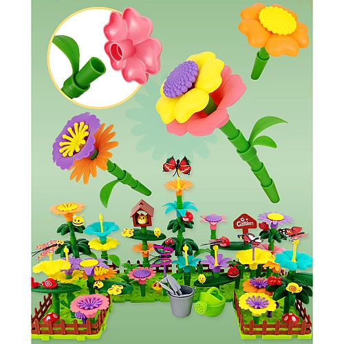 Конструктор Квітник (191 деталь) від Obetty