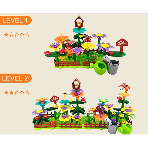 Конструктор Квітник (191 деталь) від Obetty