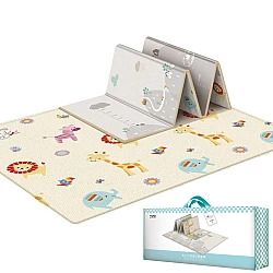 Складной термо коврик для игр Горы (200 x 180 x 1 см) от Obetty