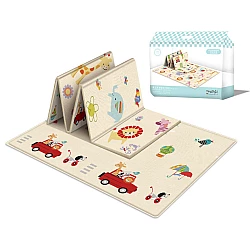 Складной термо коврик для игр Животные и машинки (180 х 100 х 1 см) от Obetty
