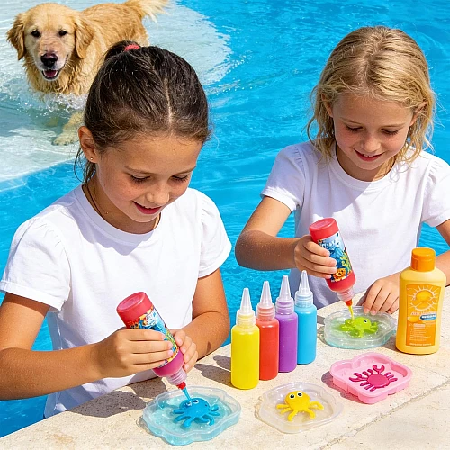 Набор для творчества аквагель Люминесцентные фигурки от Obetty