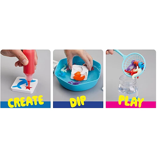 Набор для творчества аквагель Люминесцентные фигурки от Obetty