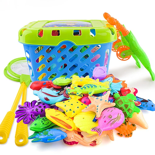 Развивающий набор Магнитная рыбалка (45 предметов) от Obetty