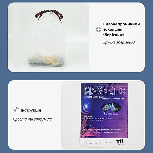 Настольная игра-головоломка Магнитные шахматы от Obetty