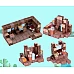 Магнітний конструктор Майнкрафт Minecraft Дерев'яний будиночок (80 деталей) від Obetty