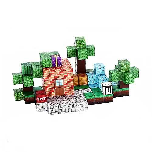 Магнітний конструктор Майнкрафт Minecraft Сад (108 блоків) від Obetty Магнітний конструктор Майнкрафт Minecraft Сад (108 блоків) від Obetty