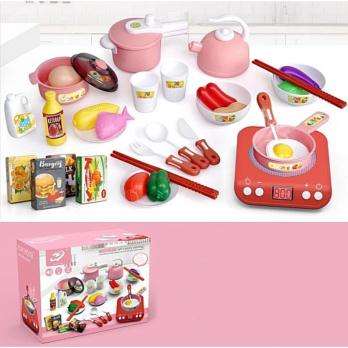 Игровой набор Мини-кухня (36 предметов) от Obetty Игровой набор Мини-кухня (36 предметов) от Obetty