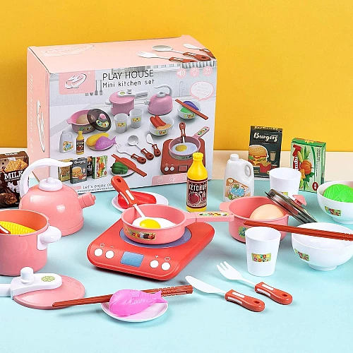 Игровой набор Мини-кухня (36 предметов) от Obetty Игровой набор Мини-кухня (36 предметов) от Obetty
