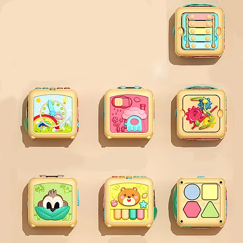Развивающая игрушка Музыкальный куб от Obetty