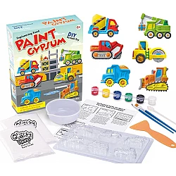 Набір для створення гіпсових магнітів Будівельна техніка від Obetty