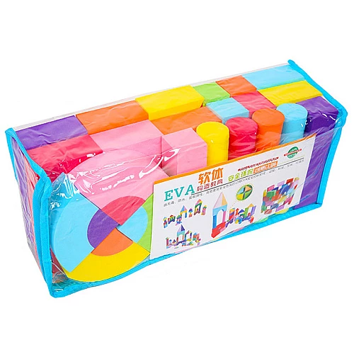 Набір м'яких будівельних блоків Замок (52 деталі) від Obetty