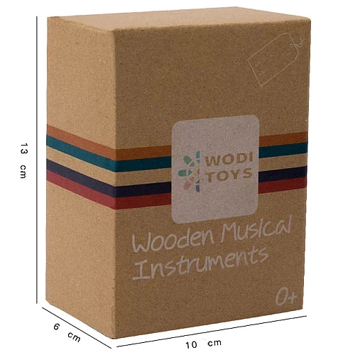 Набір дерев'яних брязкалець (6 шт) від Obetty