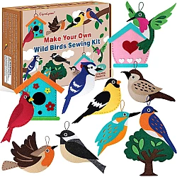 Набор для шитья из фетра Птицы от Obetty