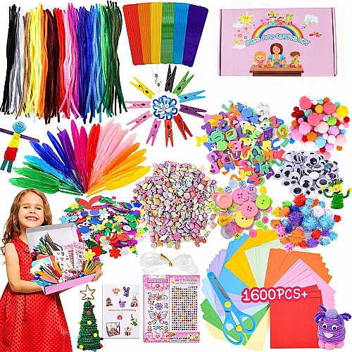 Набір для творчості (близько 1600 предметів) від Obetty