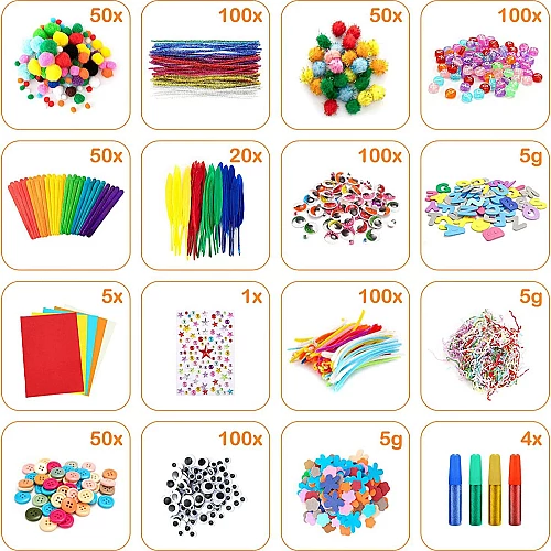 Набір для творчості (близько 2000 предметів) від Obetty