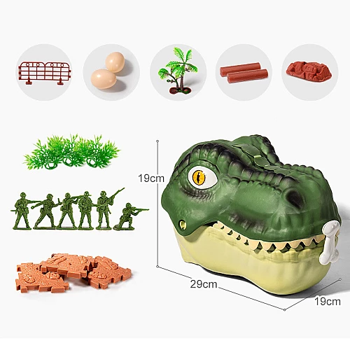 Развивающий набор фигурок Динозавры (82 предмета) от Obetty