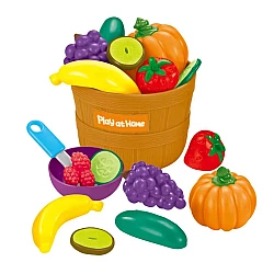 Розвиваючий набір Фрукти та овочі (11 предметів) від Obetty