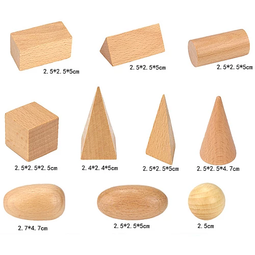 Навчальний набір Геометричних фігур від Obetty