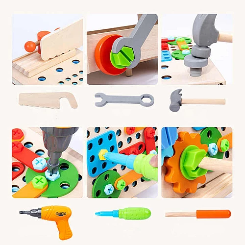 Ігровий набір інструментів з шуруповертом від Obetty