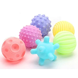 Набір масажних м'ячів (6 шт) від Obetty