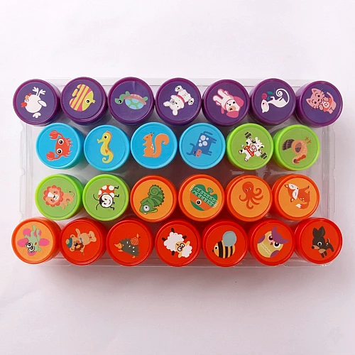 Розвиваючий набір штампів Тварини №2 від Obetty