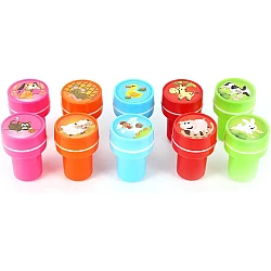 Розвиваючий набір штампів Тварини на фермі від Obetty