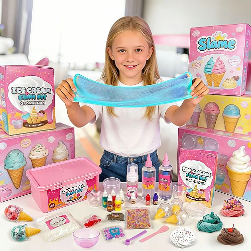 Набір для виготовлення слаймів Морозиво від Obetty