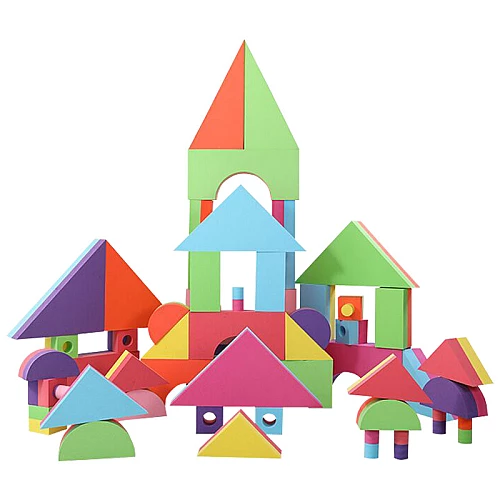 Будівельний набір з м'якими блоками (52 шт) від Obetty