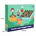 Игровой набор для сортировки и счета Ферма от Obetty