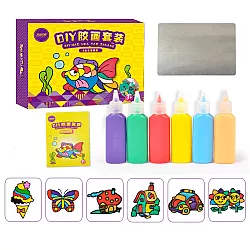 Набор для творчества Витражные фигурки (6 шаблонов) от Obetty