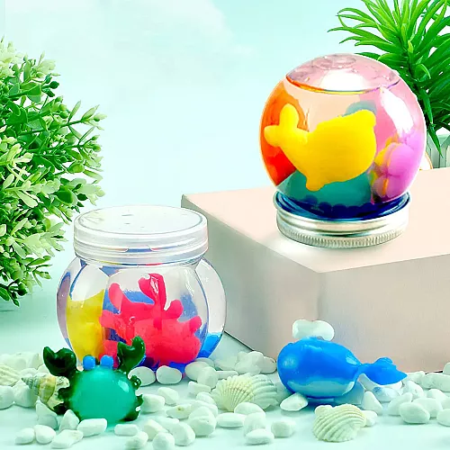 Додатковий набір для виготовлення водних фігурок, аквагель (12 предметів) від Obetty