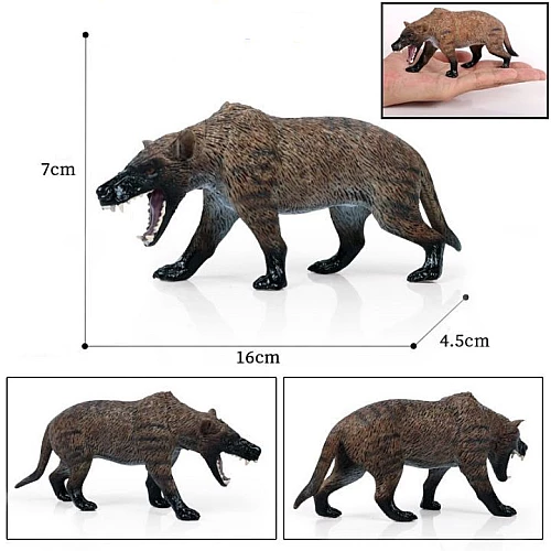 Развивающий набор фигурок Волка степного и Гиенодона (2 шт) від Obetty (2 шт) от Obetty
